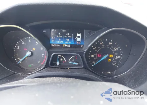 2016 Ford Focus Se from USA, damaged, VIN 1FADP3K20GL331043